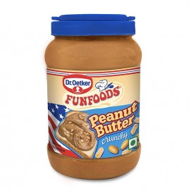 Dr. Oetker Fun foods Peanut Butter Crunchy   Plastic Jar  2.5 kilogram